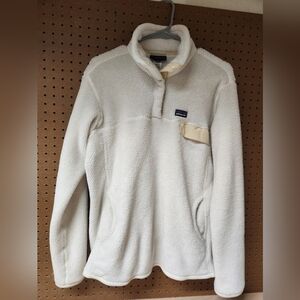 Patagonia Women’s Re-Tool Snap-T Fleece Pullover – Cream